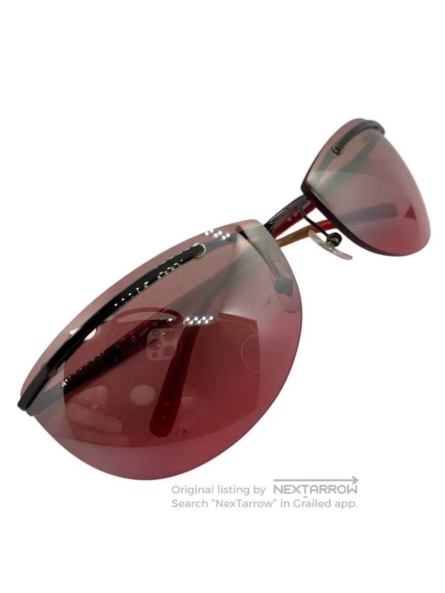 Jean Paul Gaultier Jean Paul Gaultier 90s Red Sunglasses. Size ONE SIZE - 2 Thumbnail