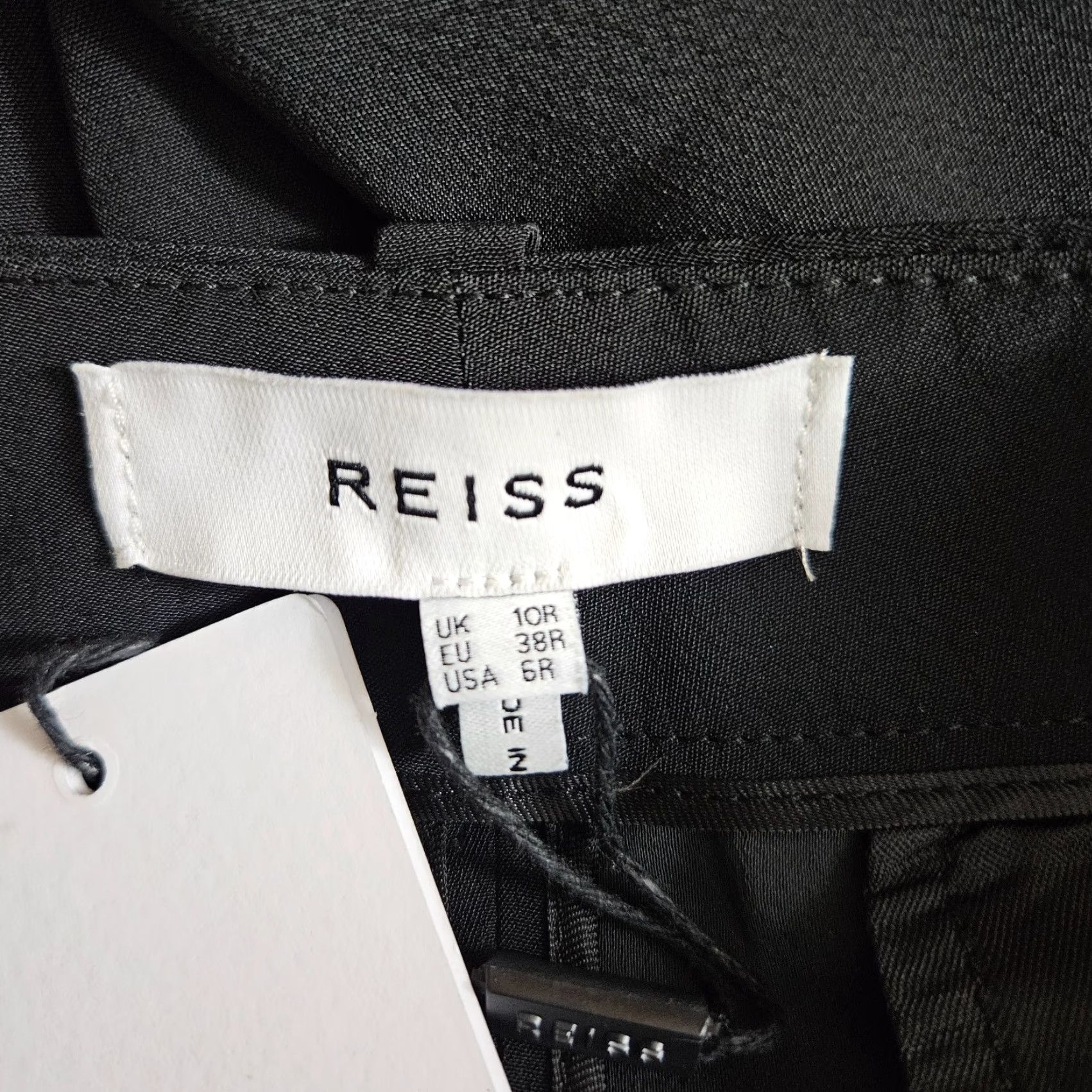 Reiss Reiss Womens Gabi Flare Pants Sz 6 Black High Rise Dress Pants Vintage: No Womens Size 28" / US 6 / IT 42 - 6 Thumbnail