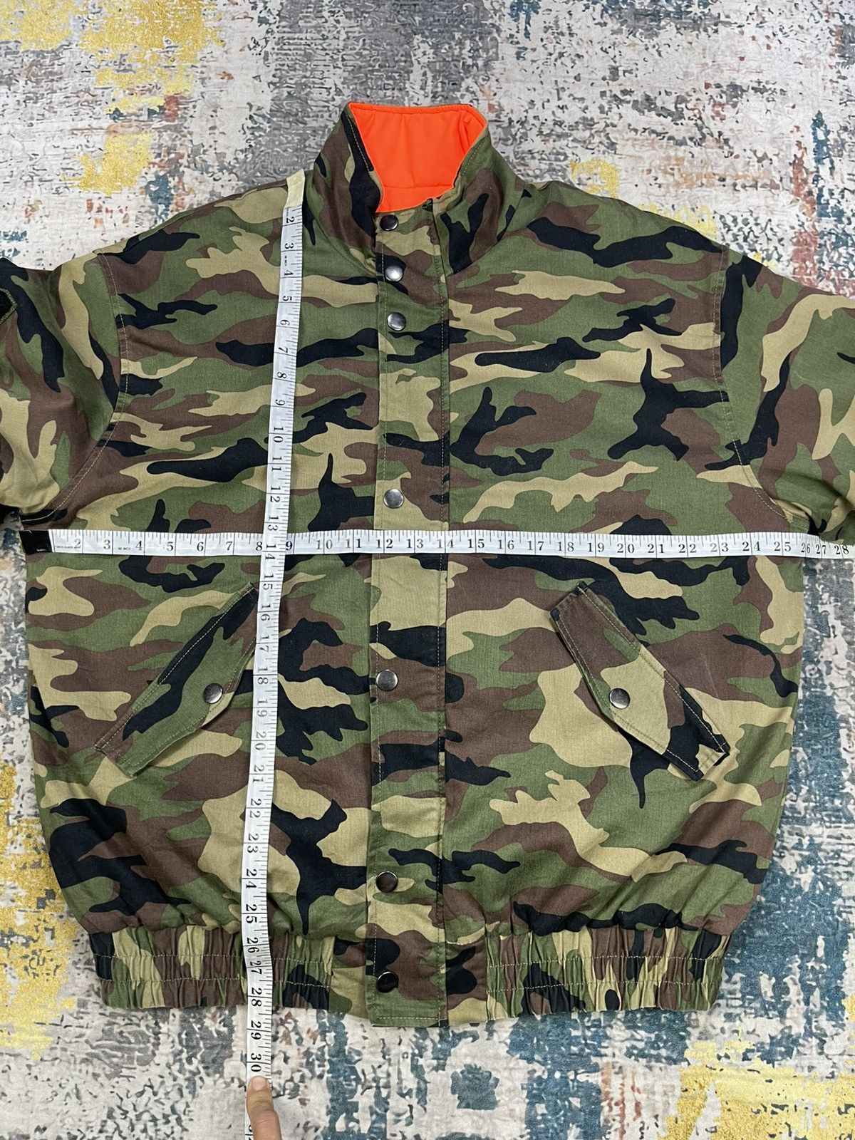 Guess Guess Camouflage Back Hit Caster Reflective Jacket Size US M / EU 48-50 / 2 - 12 Thumbnail