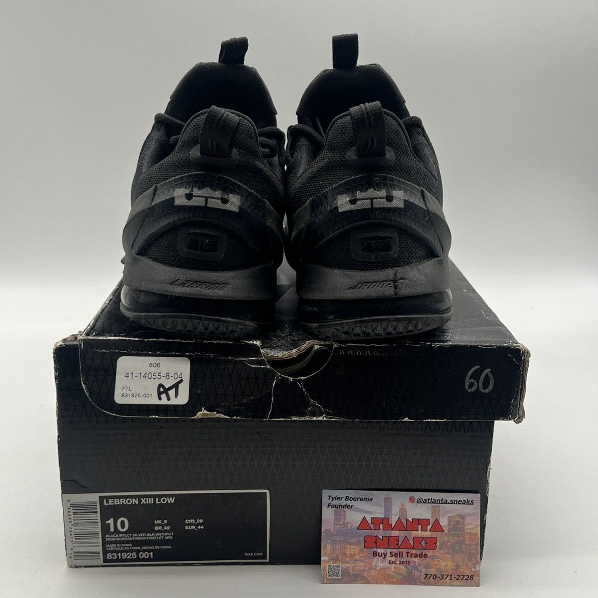 Nike Lebron 13 low blackout reflective Size US 10 / EU 43 - 3 Thumbnail