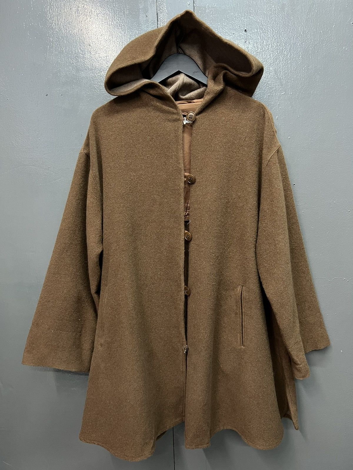 Emporio Armani 🔥EMPORIO ARMANI HOODIE IN WOOL Size US XL / EU 56 / 4 - 13 Thumbnail