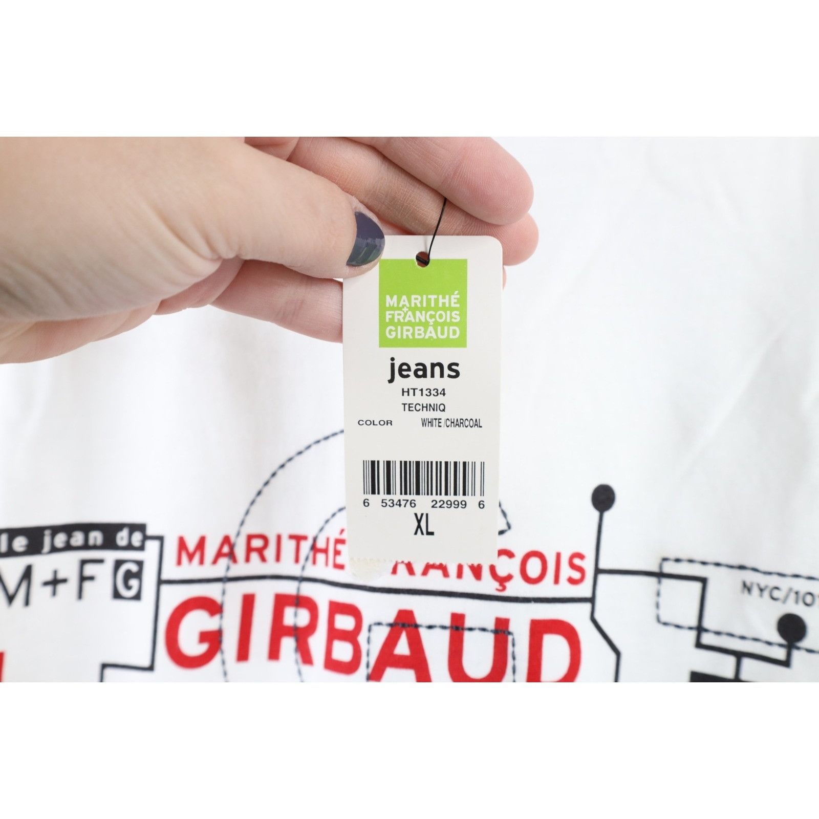 Marithe + Francois Girbaud × Vintage NOS Vintage 90s Marithe Francois Girbaud Baggy T-Shirt Size US XL / EU 56 / 4 - 5 Thumbnail