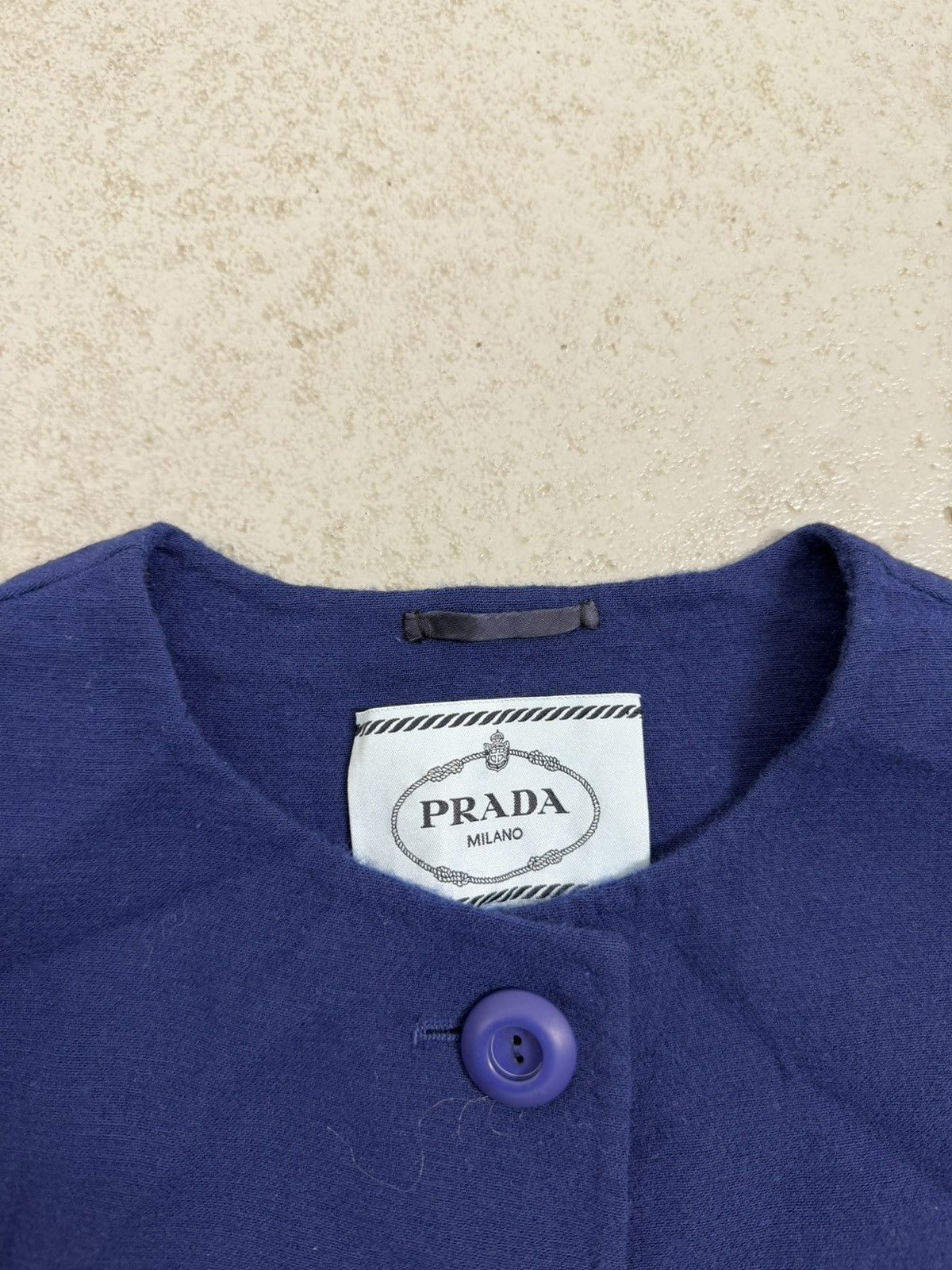 Prada Prada Wool Cape / Vest Size M / US 6-8 / IT 42-44 - 4 Thumbnail
