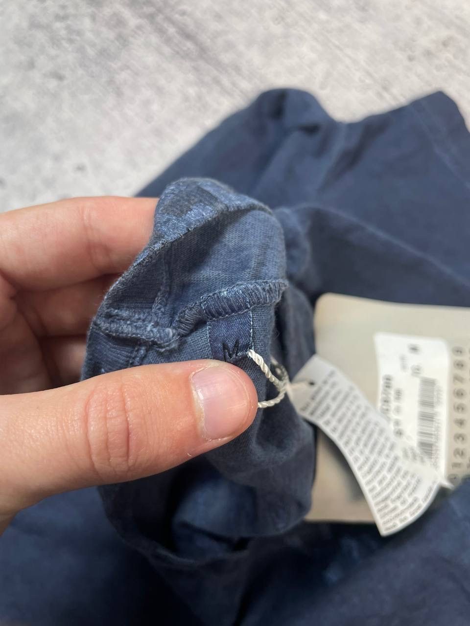 Maison Margiela New Maison Margiela V Neck Washed Tee T-Shirt Y2K Size US M / EU 48-50 / 2 - 7 Thumbnail