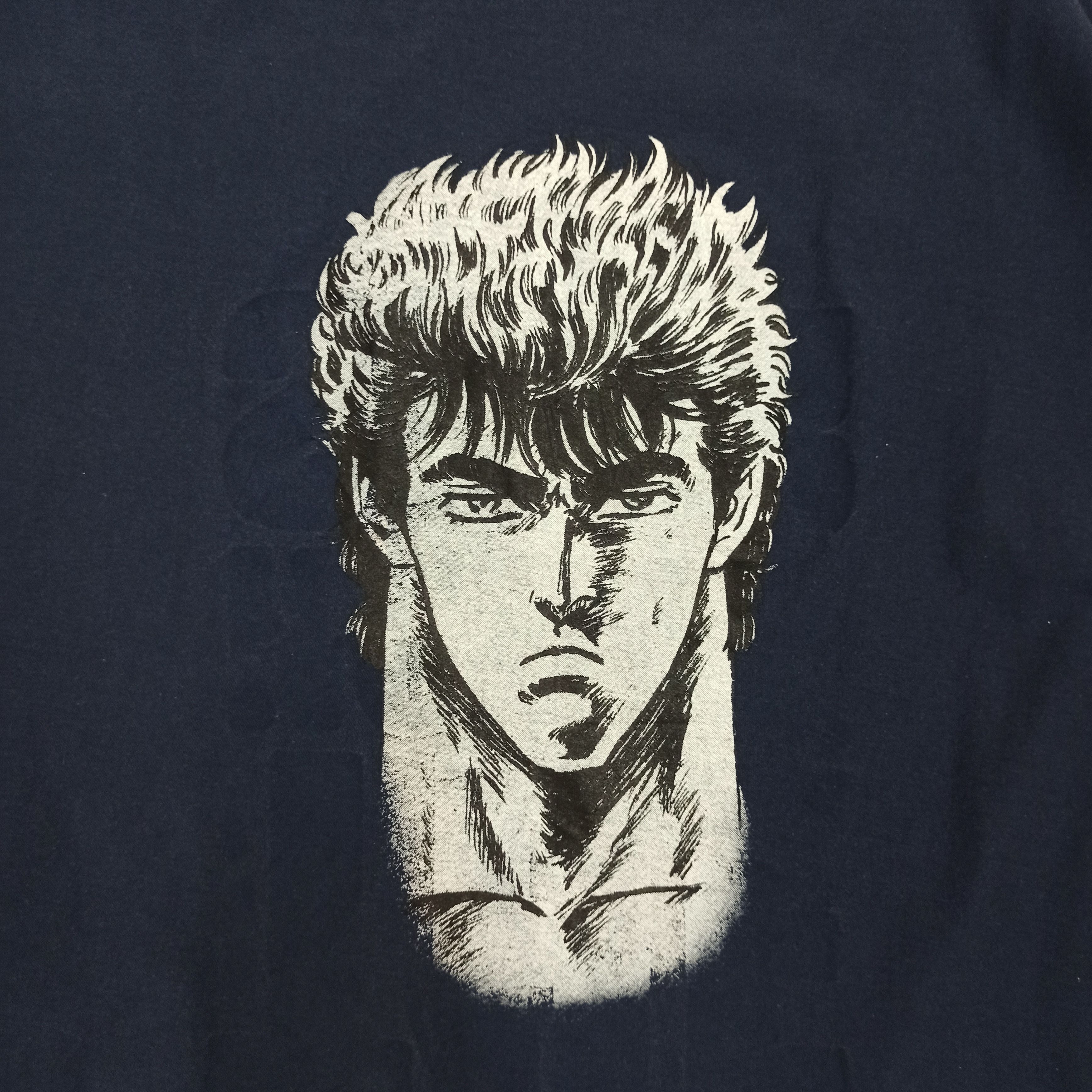 Anime SUN FADED ANIME FIST OF THE NORTH STAR TEES Size US M / EU 48-50 / 2 - 11 Thumbnail