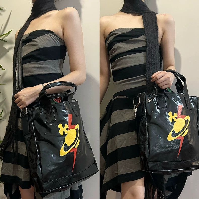 Vivienne Westwood Vivienne Westwood Saturn Lightning tote bag Size ONE SIZE - 1 Thumbnail
