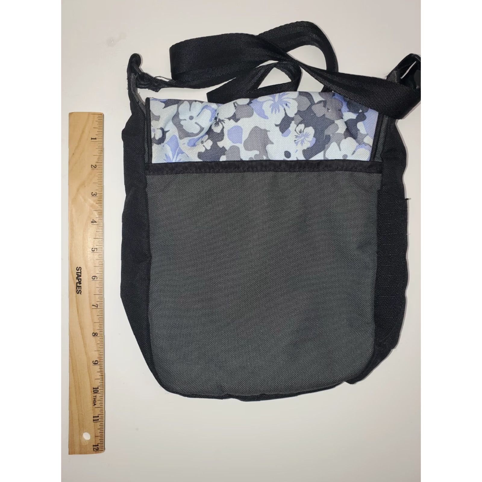 Dakine DAKINE Crossbody Canvas Bag Purse Color- Blue Black White Small Crossbody Womens Bag Size ONE SIZE - 5 Thumbnail