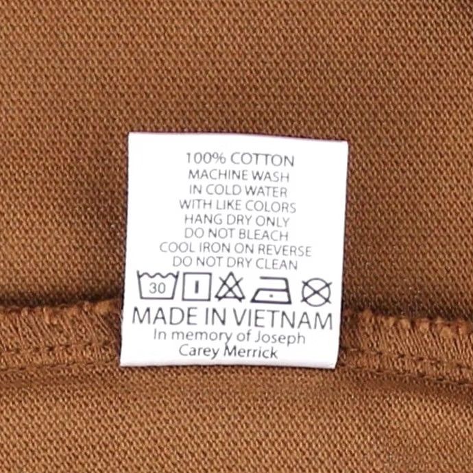 Brain Dead Brain Dead Dogma Half Zip Polo Shirt Brown S Mens Polo Short Sleeve Shirt 100% Cotton Embroidered Logo Zipper Size US S / EU 44-46 / 1 - 5 Thumbnail