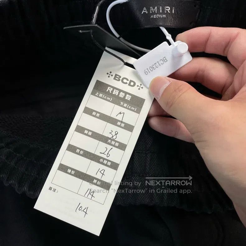 Amiri Amiri Size M Black cargo pants Size US 30 / EU 46 - 6 Thumbnail