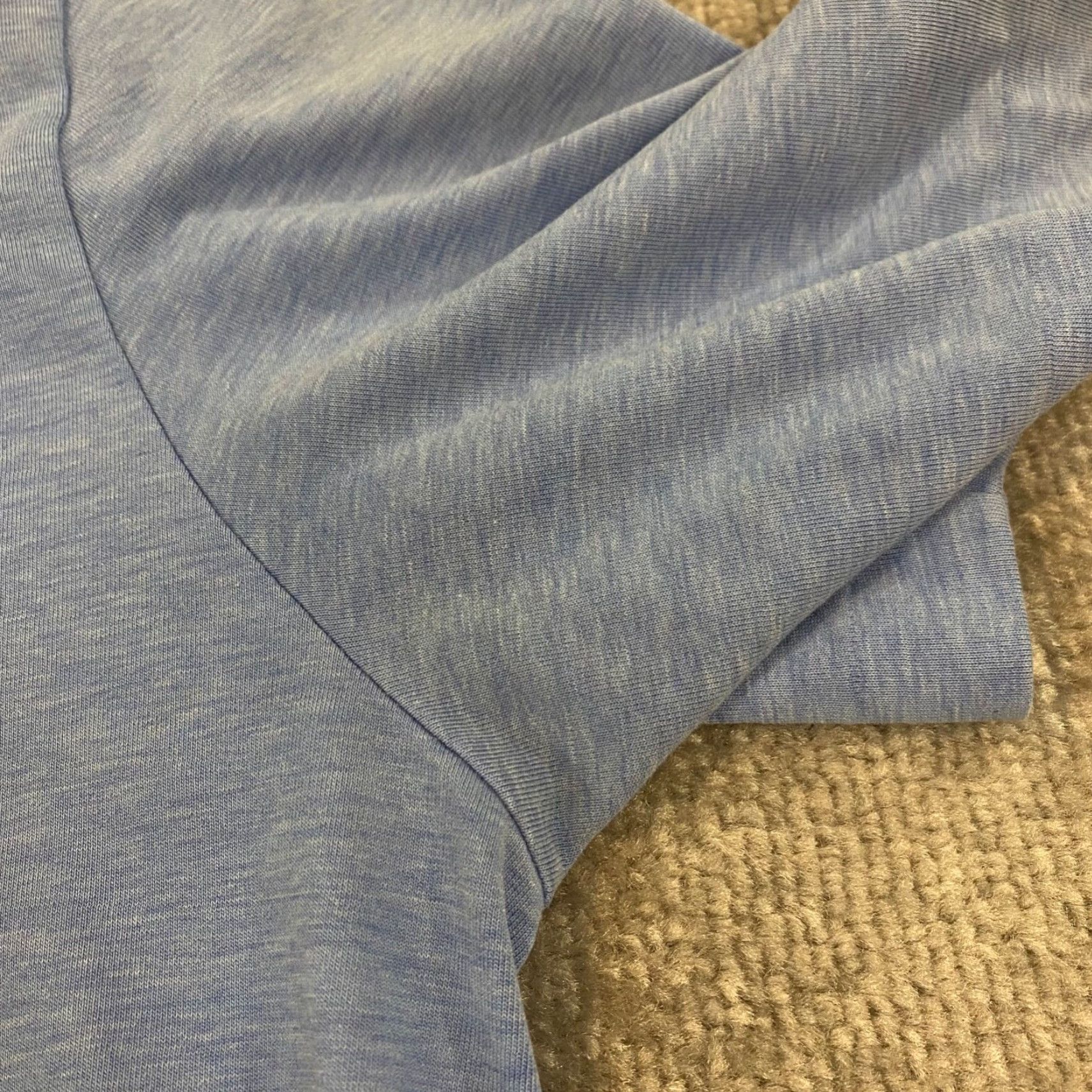 Polo Ralph Lauren VINTAGE Polo Ralph Lauren Polo Galloway Golf Club Mens Large Blue Stretch Golf Shirt S/S Size US L / EU 52-54 / 3 - 4 Thumbnail