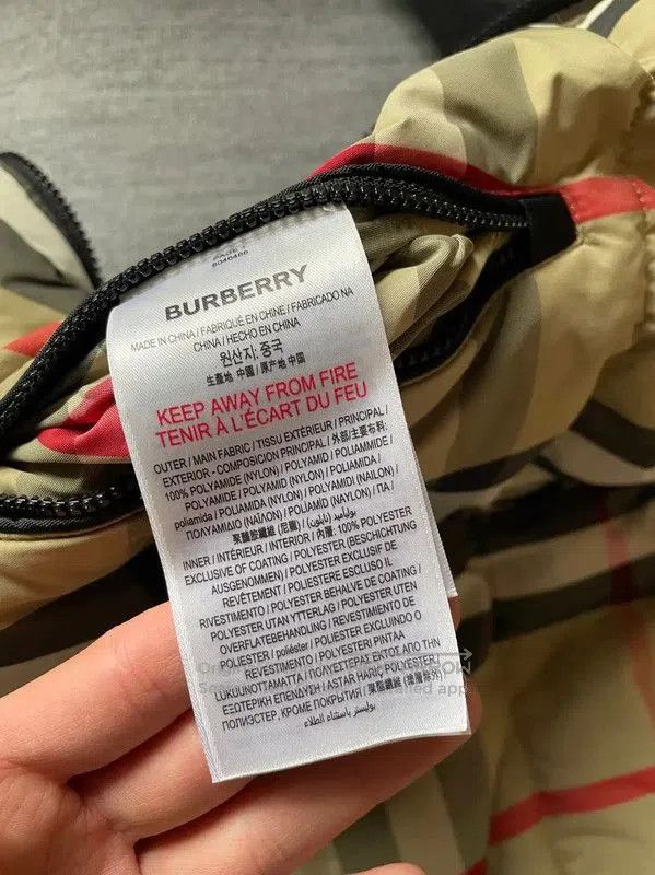 Burberry Burberry Black Women's Down Coat. Size L / US 10 / IT 46 - 8 Thumbnail
