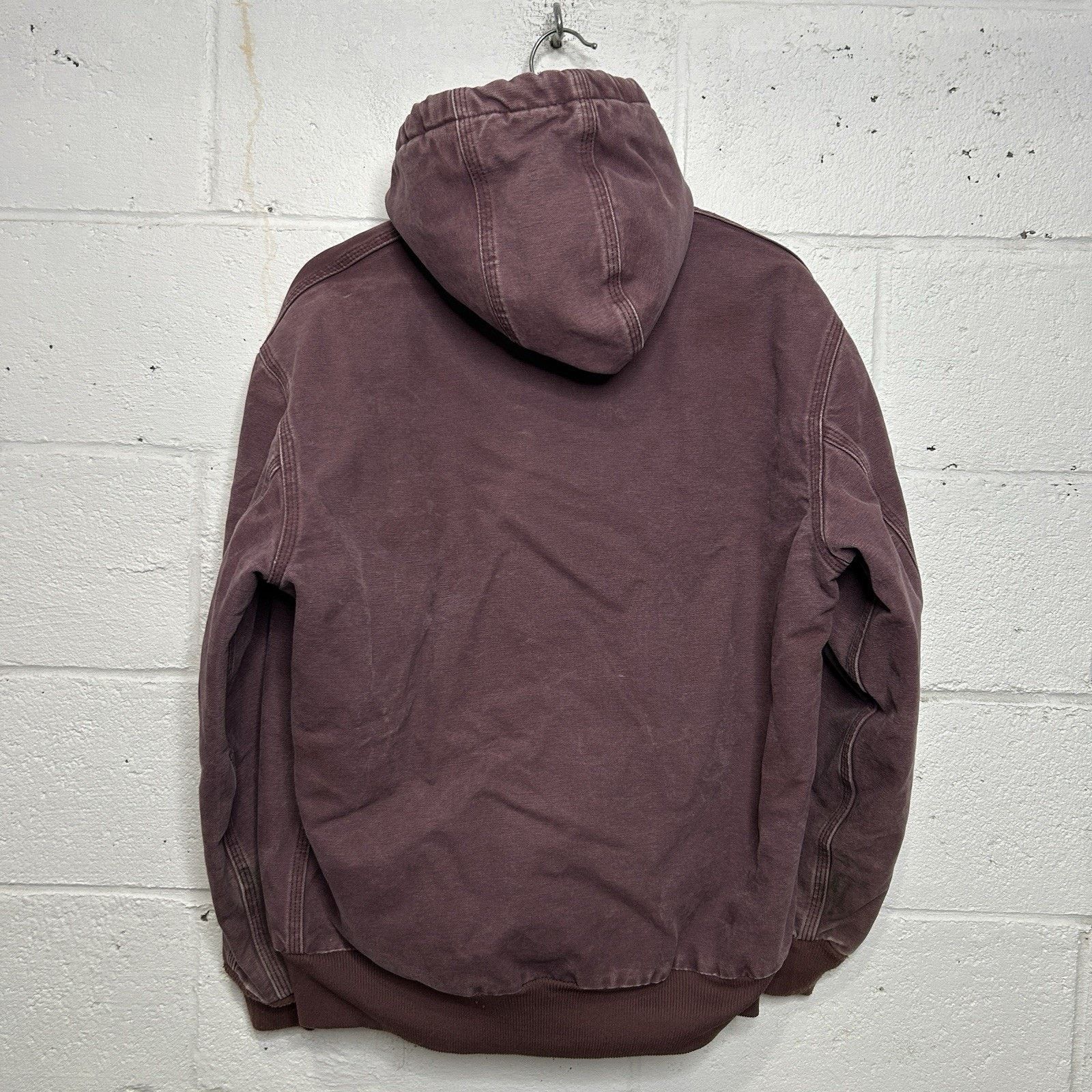 Carhartt Vintage Carhartt Quilted Active Jacket “Deep Plum” WJ130 DPM Size L / US 10 / IT 46 - 2 Thumbnail