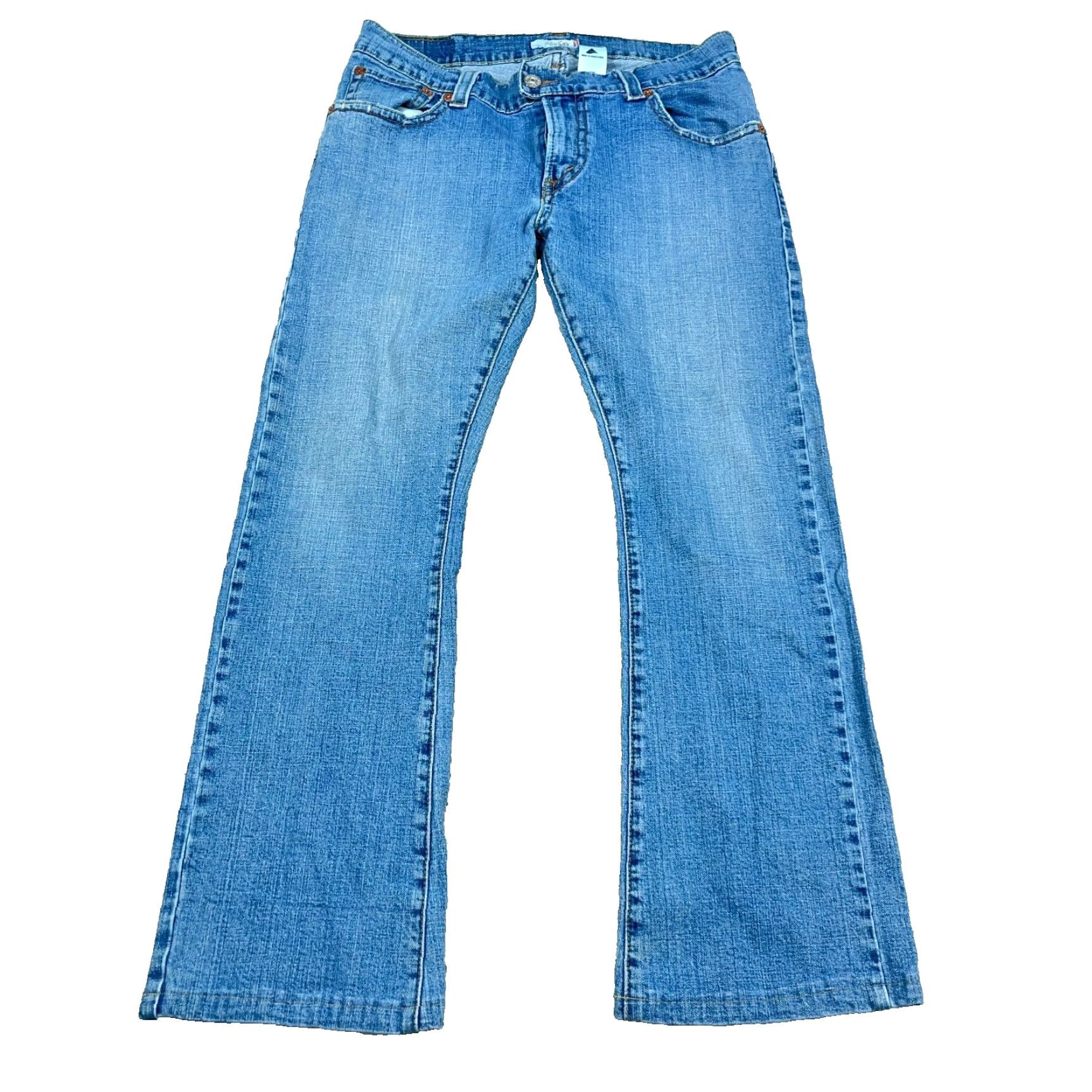Levi's VINTAGE Levi's 542 Jeans Women 16 Low Rise Bootcut Flare 5-Pocket Denim Blue 2000s 90s Western Cowboy Classic Mens? Size 38" / US 16 / IT 52 - 2 Thumbnail