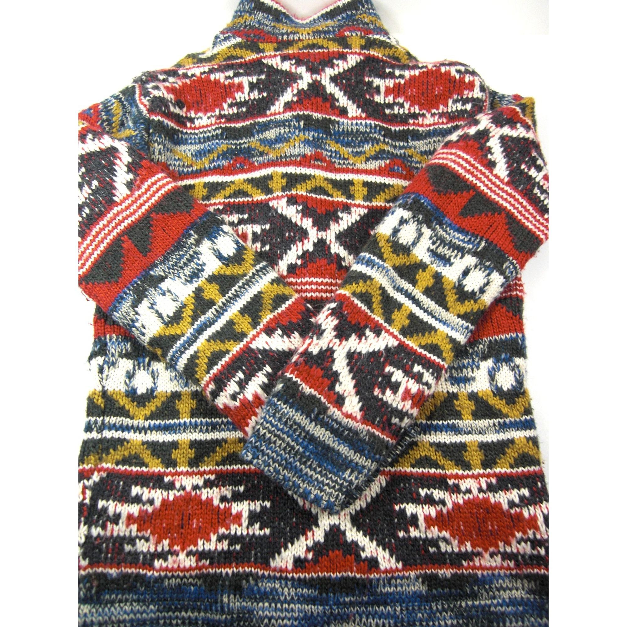 The Unbranded Brand Vintage Full Zip Aztec Print Geo YKK Zip Jacket Upholstery F Size S / US 4 / IT 40 - 5 Thumbnail