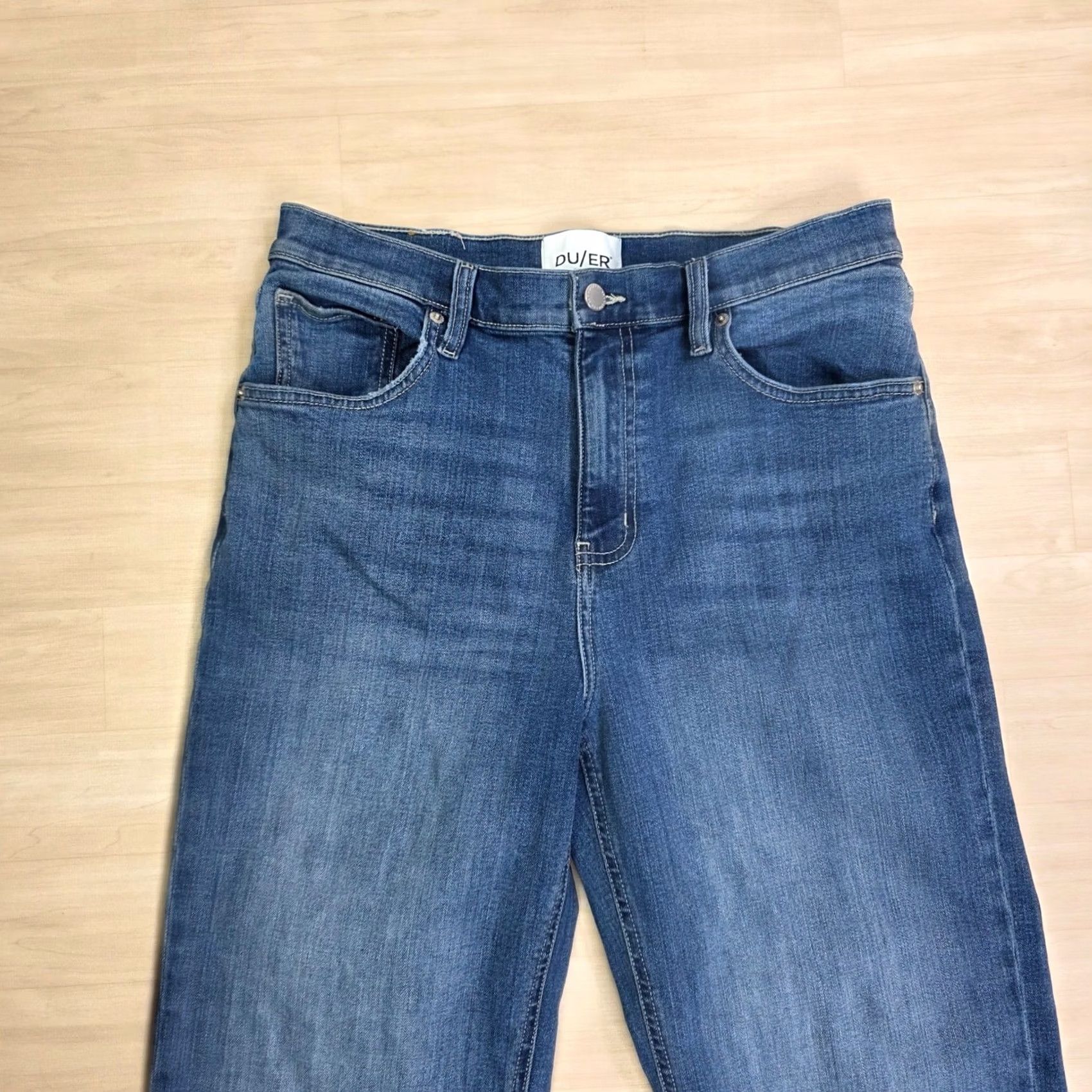 DUER Duer Denim Jeans - Mens - 30x31 - Blue Wash Size US 30 / EU 46 - 3 Thumbnail