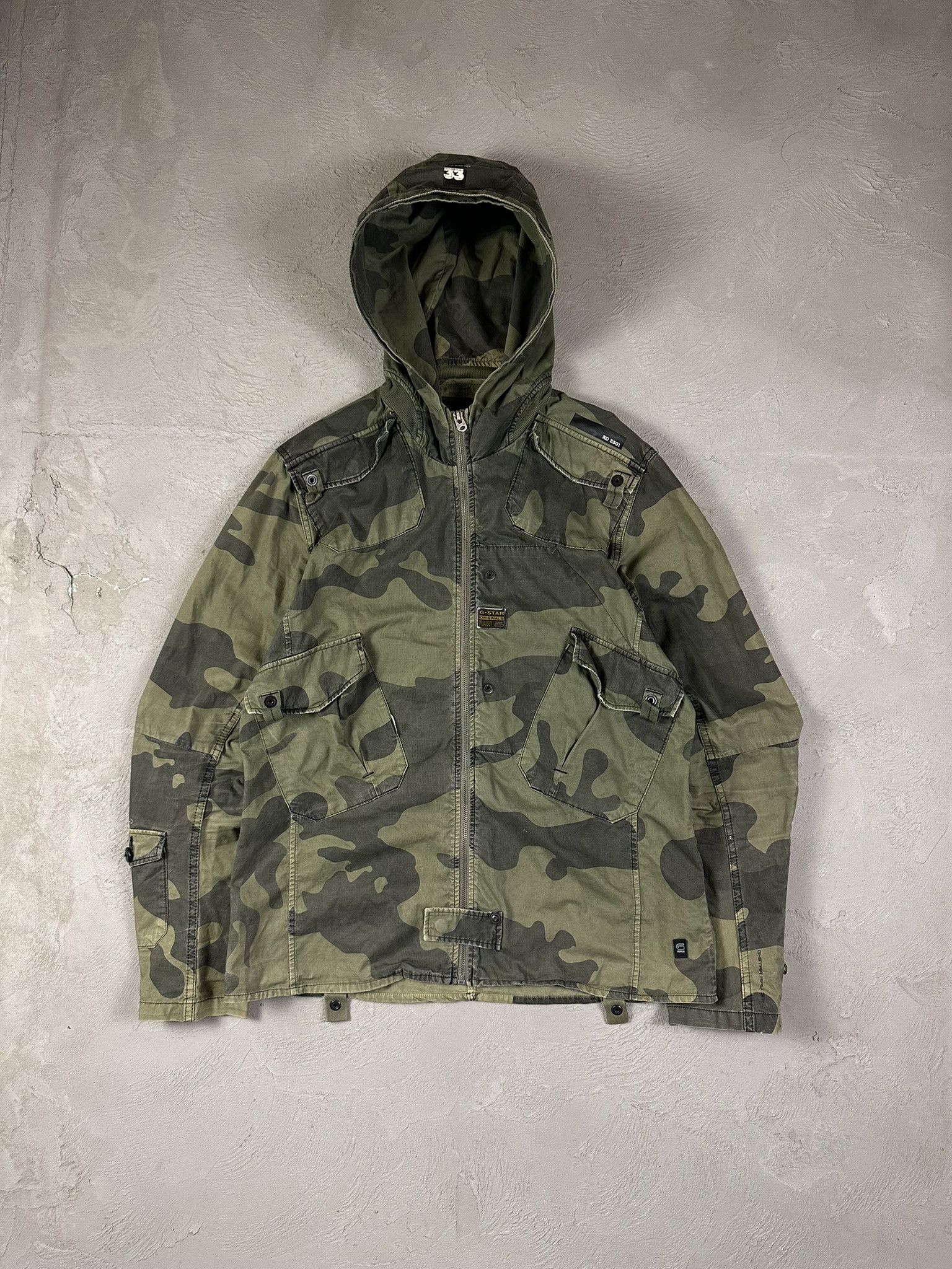 G-star raw by marc newson Camo Parka jkt ジャケット・アウター
