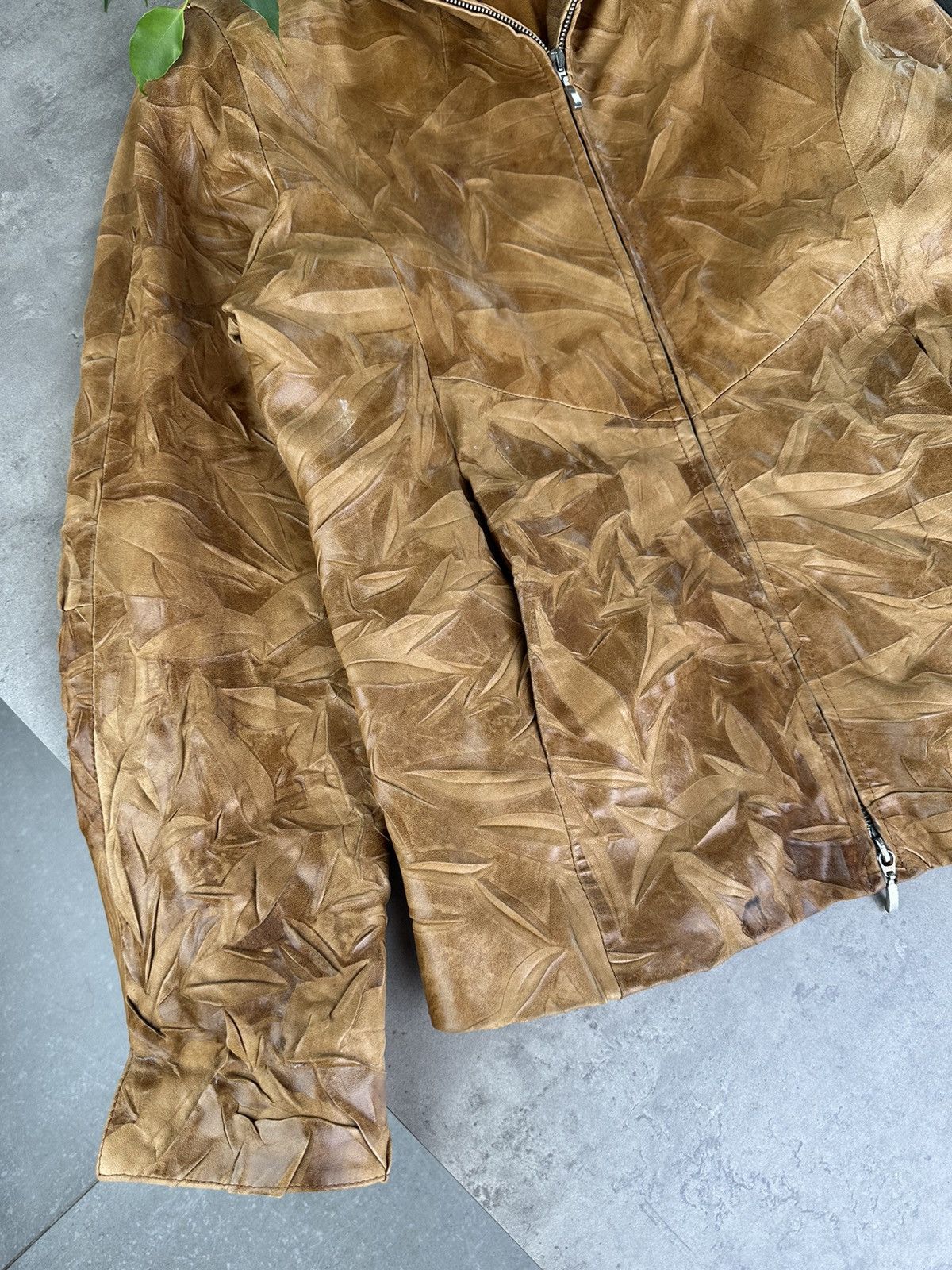 Japanese Brand Vintage Leather Jacket Size US M / EU 48-50 / 2 - 5 Thumbnail