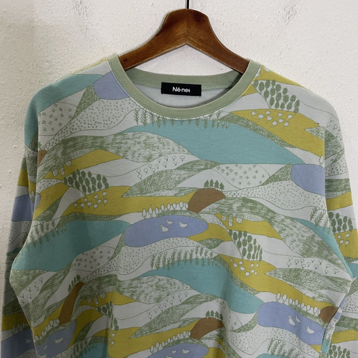 Ne-Net Vintage Ne-net By Issey Miyake Sweatshirt Size L / US 10 / IT 46 - 4 Thumbnail