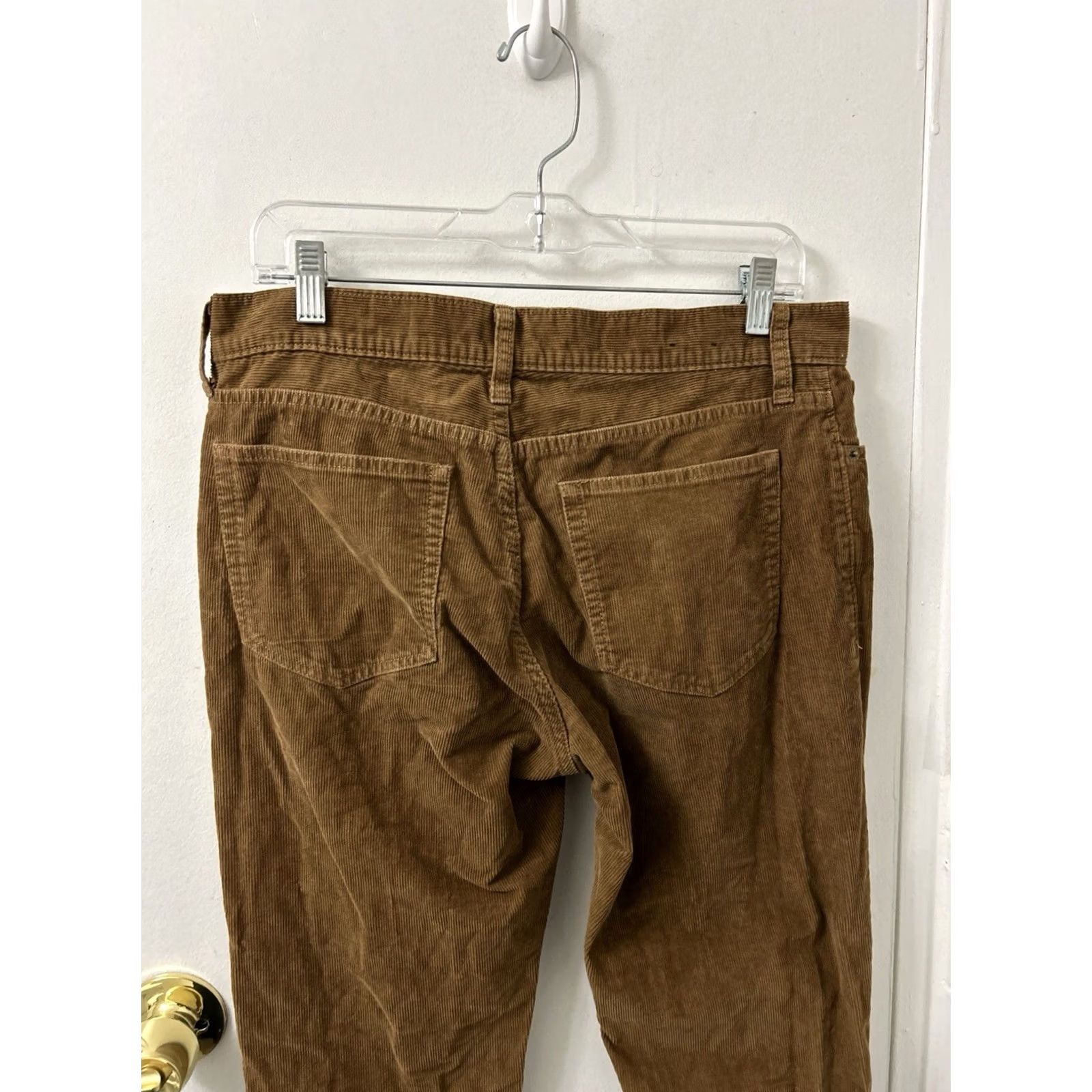 J.Crew J.CREW Flex Corduroy Pants Mens 32x32 Brown Slim Fit 5-Pocket Trousers Size US 32 / EU 48 - 7 Thumbnail