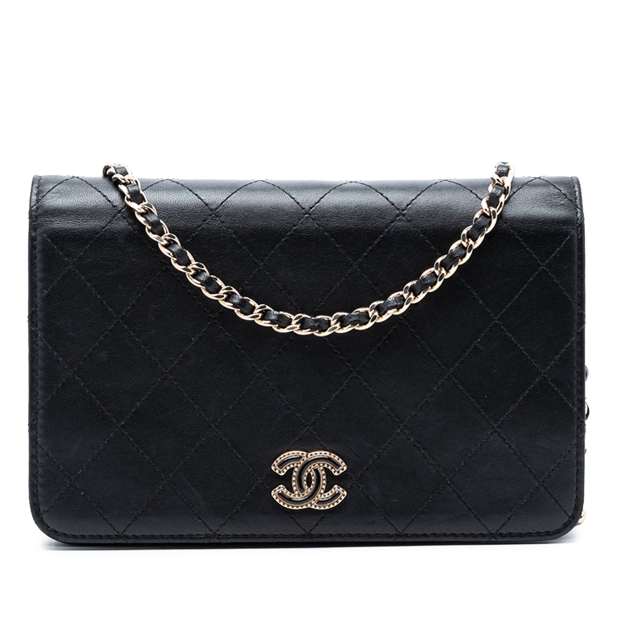 Chanel CC Stitched Calfskin Wallet on Chain Size ONE SIZE - 1 Thumbnail