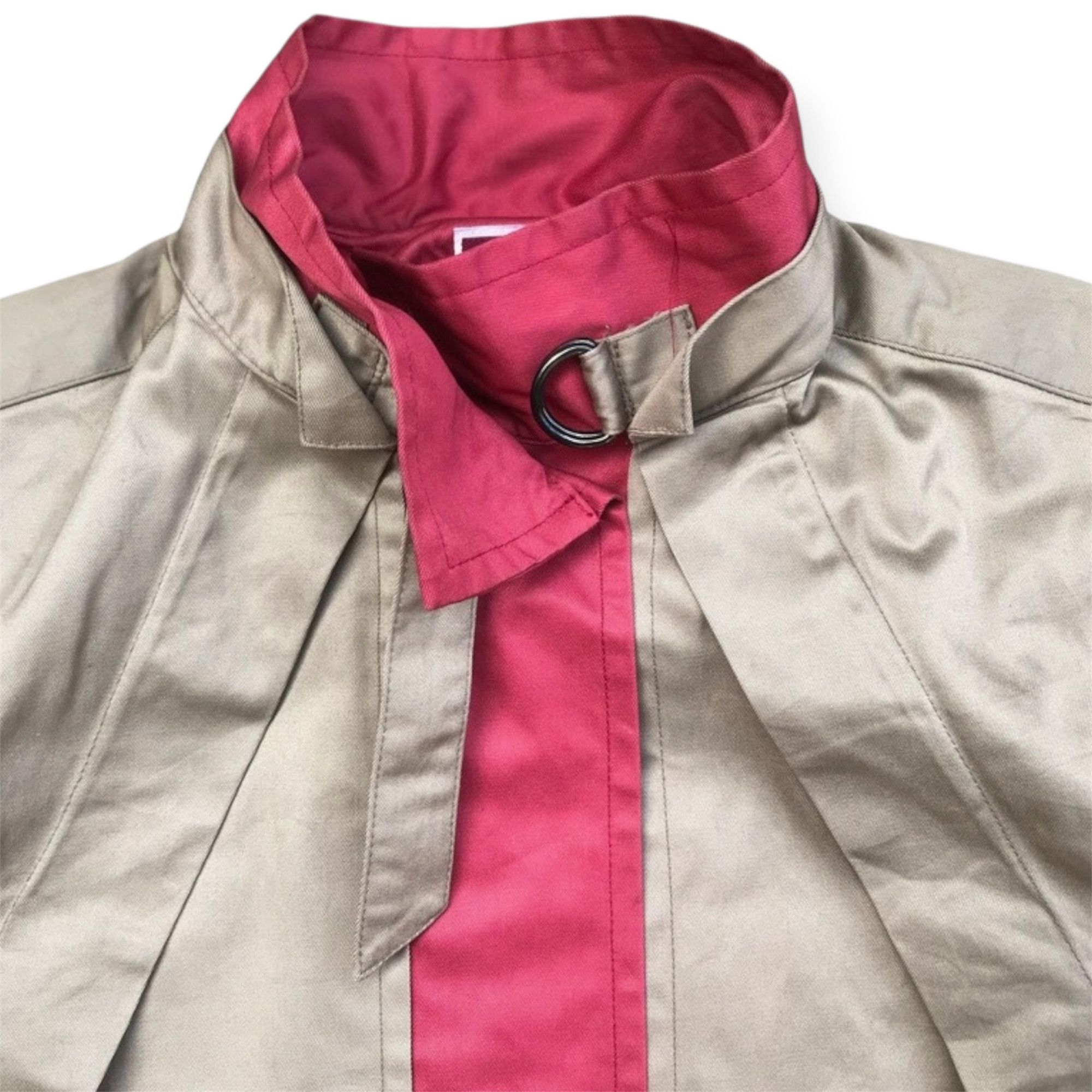 Issey Miyake Vintage 80s Issey Miyake Pleated Sateen Bomber Jacket Size US M / EU 48-50 / 2 - 9 Thumbnail