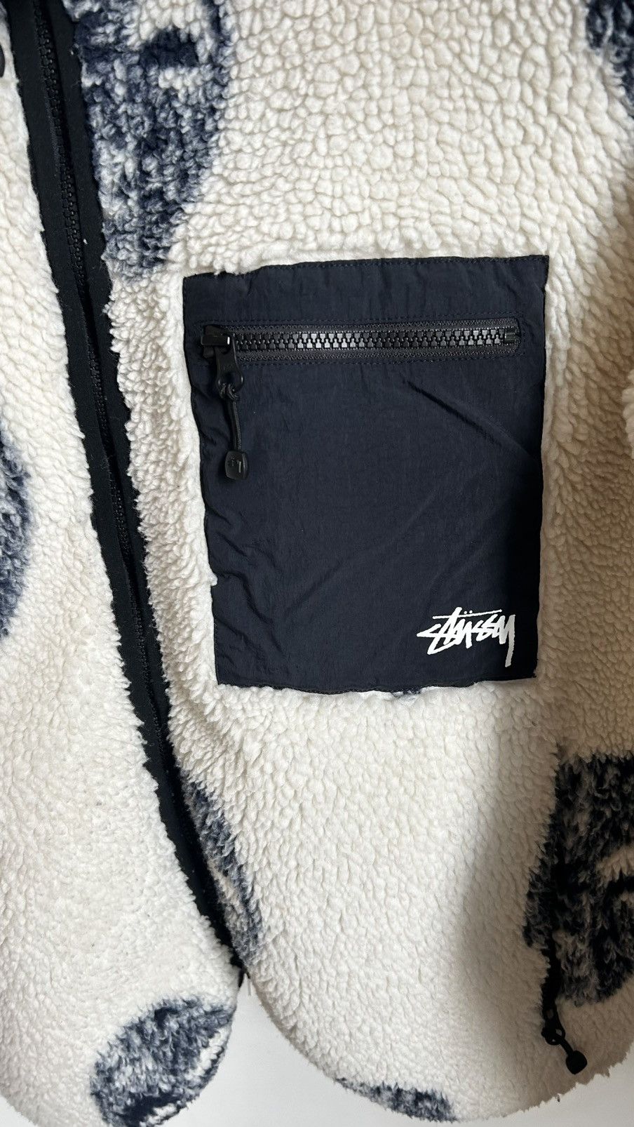 Stussy Stussy Jacquard Sherpa Jacket XL Size US XL / EU 56 / 4 - 4 Thumbnail