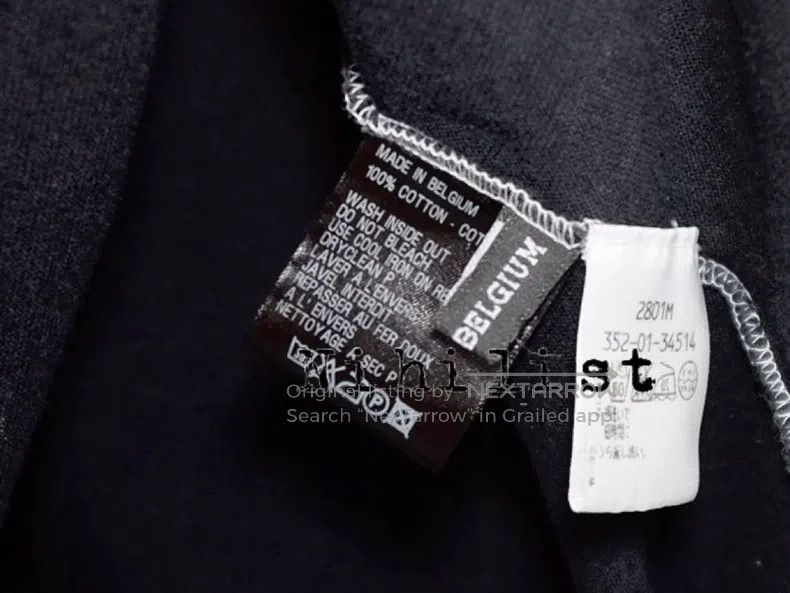 Ann Demeulemeester Ann Demeulemeester Size xs black cotton-jersey short sleev Size US XXS / EU 40 - 9 Thumbnail