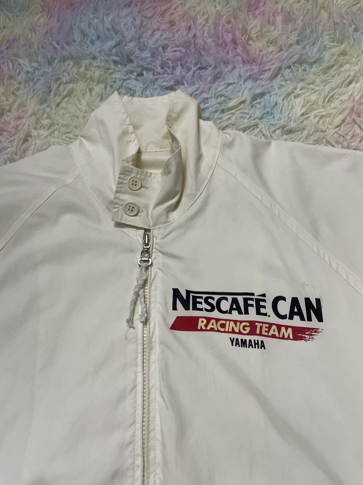 Vintage × Yamaha Nescafe Can Yamaha Racing Team Size US L / EU 52-54 / 3 - 7 Thumbnail