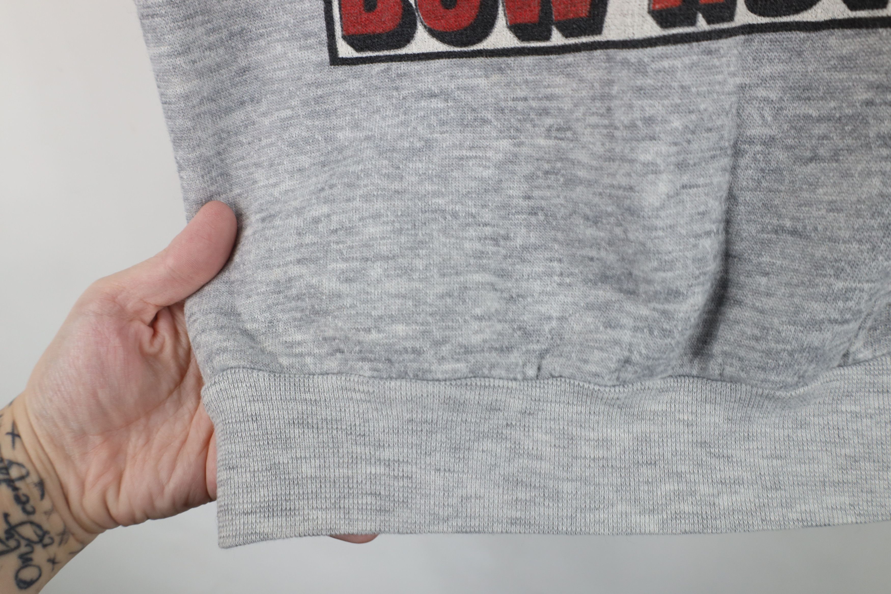 Vintage Vintage 80s Streetwear Be Bow Hunting Sweatshirt Gray USA Size US M / EU 48-50 / 2 - 7 Thumbnail