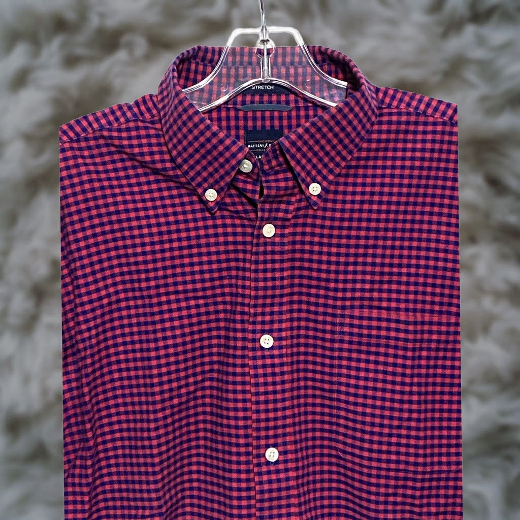 Dockers VINTAGE Dockers Battery Street Red Blue Check Button-Down Shirt Classic Fit M Men Red Blue Check Button-Down Shirt Mens M Preppy Workwear Size US M / EU 48-50 / 2 - 1 Thumbnail
