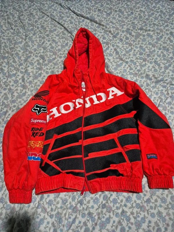 Fox Racing × Honda × Supreme Supreme Honda Fox Racing jacket | Grailed