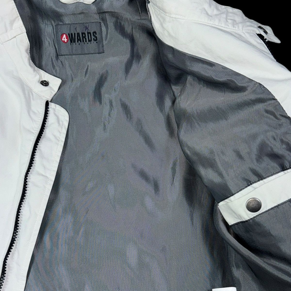Japanese Brand × Vintage Racer jacket racinrg stripe Size US S / EU 44-46 / 1 - 3 Thumbnail