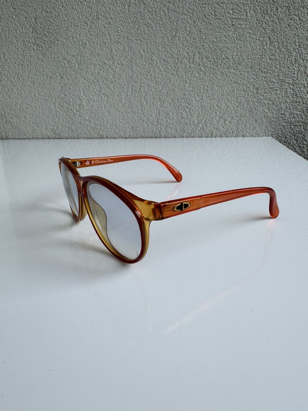 Christian Dior Monsieur Christian Dior Sunglasses Oversized Orang Gradient Retro Size ONE SIZE - 2 Thumbnail