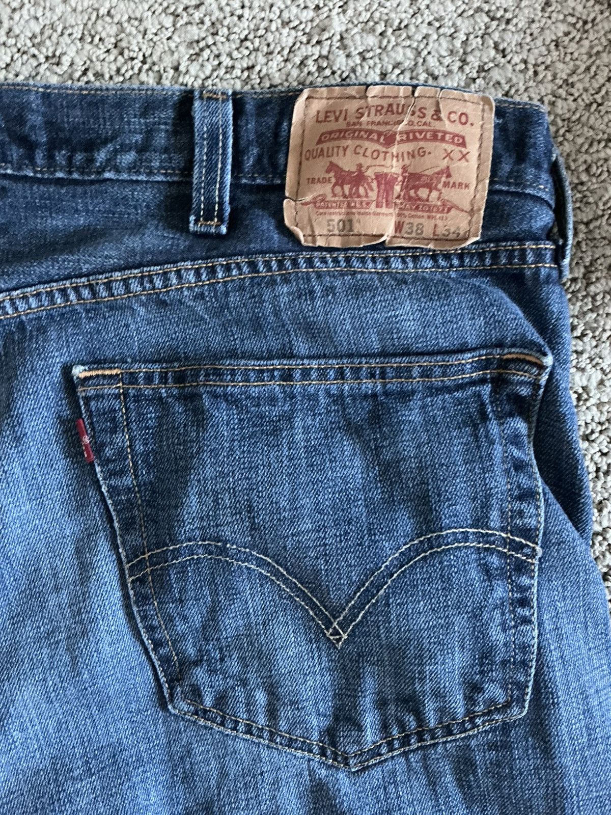 Levi's × Vintage Vintage Levi 501 Size US 38 / EU 54 - 2 Thumbnail