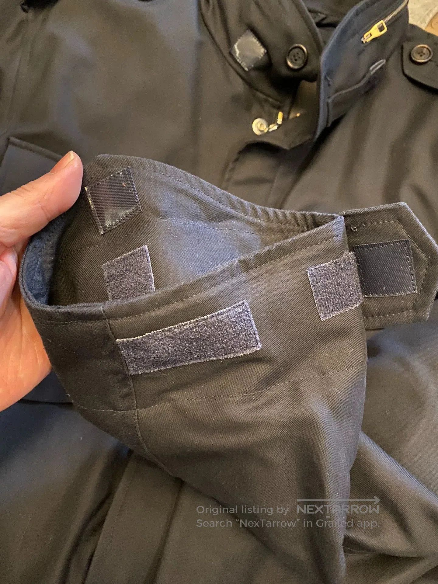 Alfred Dunhill Black Utility Jacket with Multiple Pockets . Size US M / EU 48-50 / 2 - 5 Thumbnail