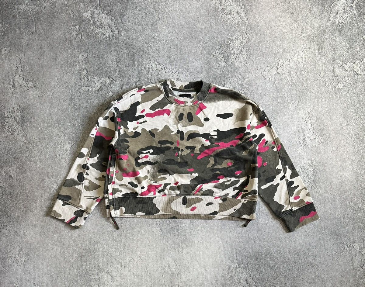 G-Star G star raw M/size Loose Fit Camo AO crewneck sweatshirts Size M / US 6-8 / IT 42-44 - 5 Thumbnail