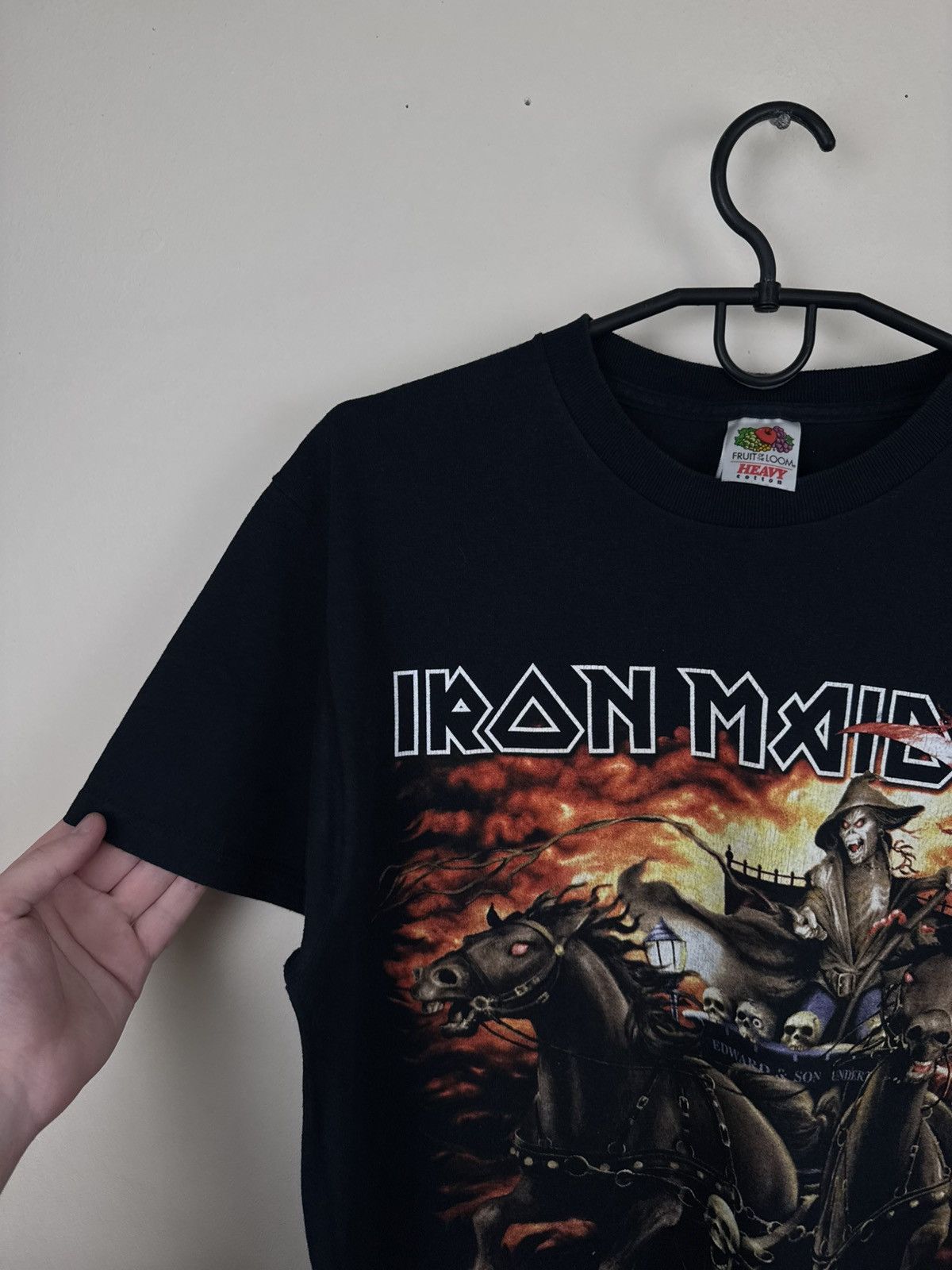 Iron Maiden Vintage Iron Maiden T shirt 2005 Death on the Road Rock M Size US M / EU 48-50 / 2 - 8 Thumbnail