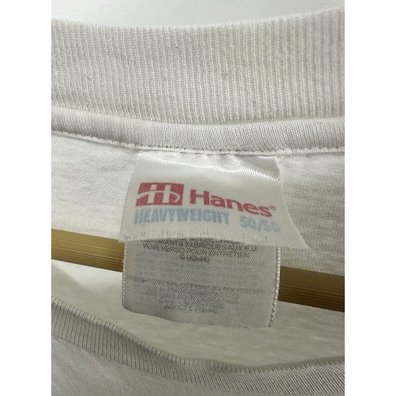 Hanes VINTAGE Pledge Allegiance to the Flag Glow In The Dark Hidden Weed Clown T-Shirt L Size US L / EU 52-54 / 3 - 4 Thumbnail