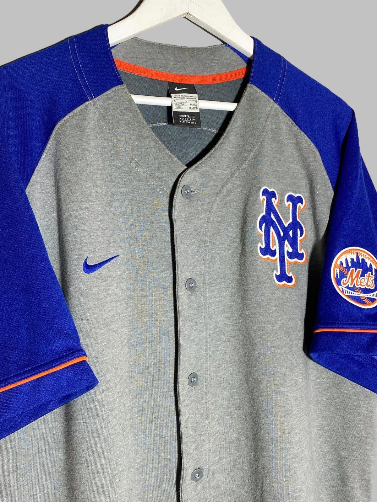 Nike Nike New York Mets David Wright #5 Gray Baseball Jersey Size US L / EU 52-54 / 3 - 3 Thumbnail
