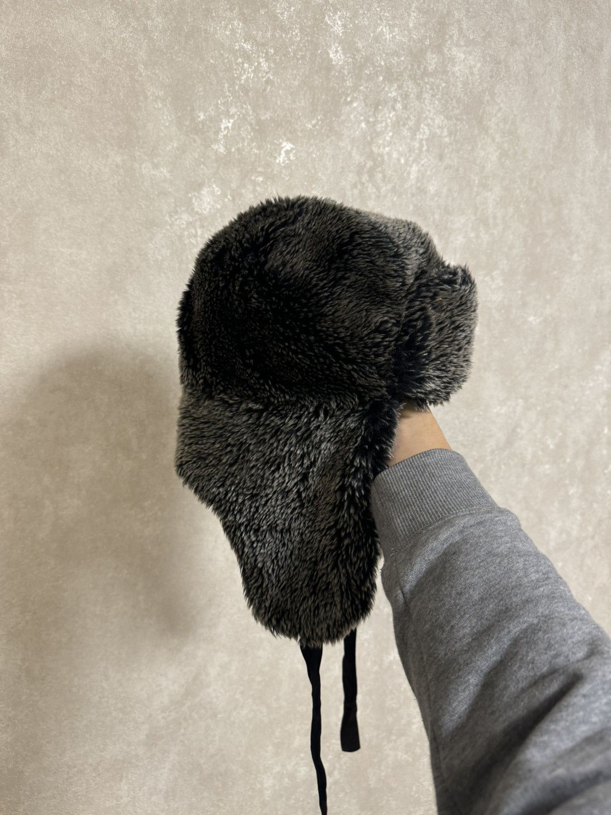Japanese Brand Vintage fur Y2K hype fluffy ushanka hat punk Size ONE SIZE - 7 Thumbnail