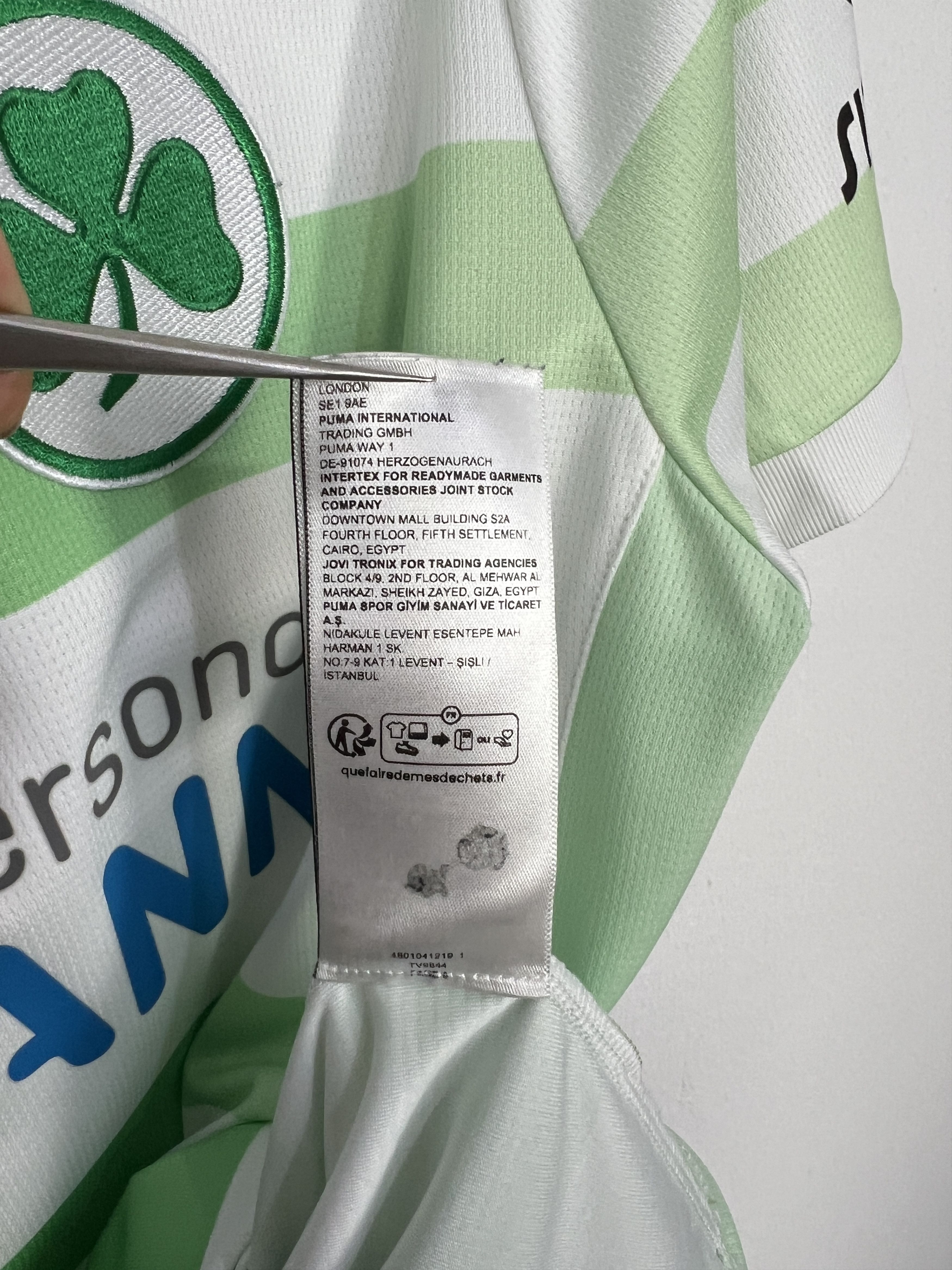 Puma Greuther Furth Home football shirt 2024 Soccer Puma Jersey Size US XL / EU 56 / 4 - 11 Thumbnail