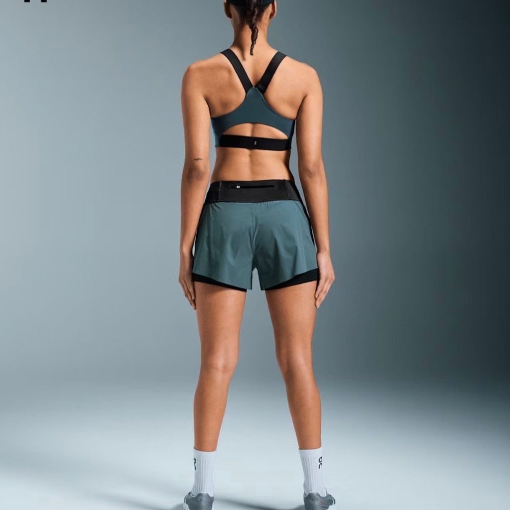 Other On Run On Clouds Stone Running Shorts Dual Lined Size XL Size 36" / US 14 / IT 50 - 3 Thumbnail
