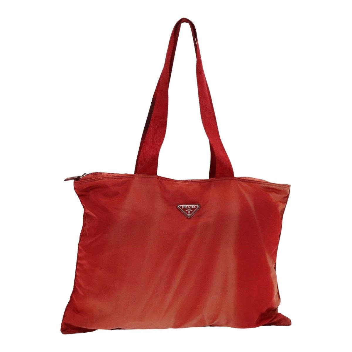 Prada Red Synthetic Tote Bag (Pre-Owned) Size ONE SIZE - 1 Thumbnail