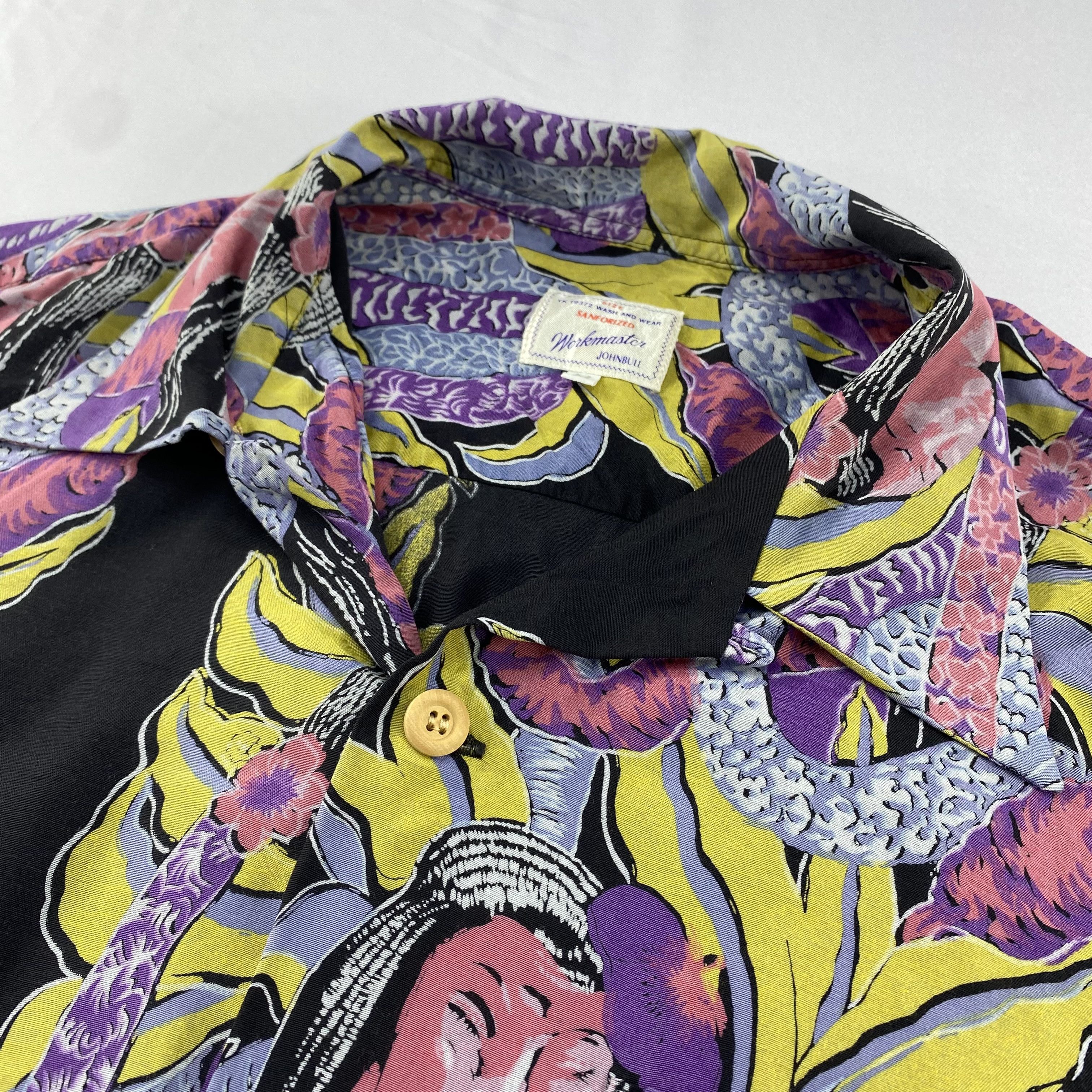 Johnbull Workmaster Johnbull Aloha Hawaiian Shirt HW049 Size US M / EU 48-50 / 2 - 5 Thumbnail