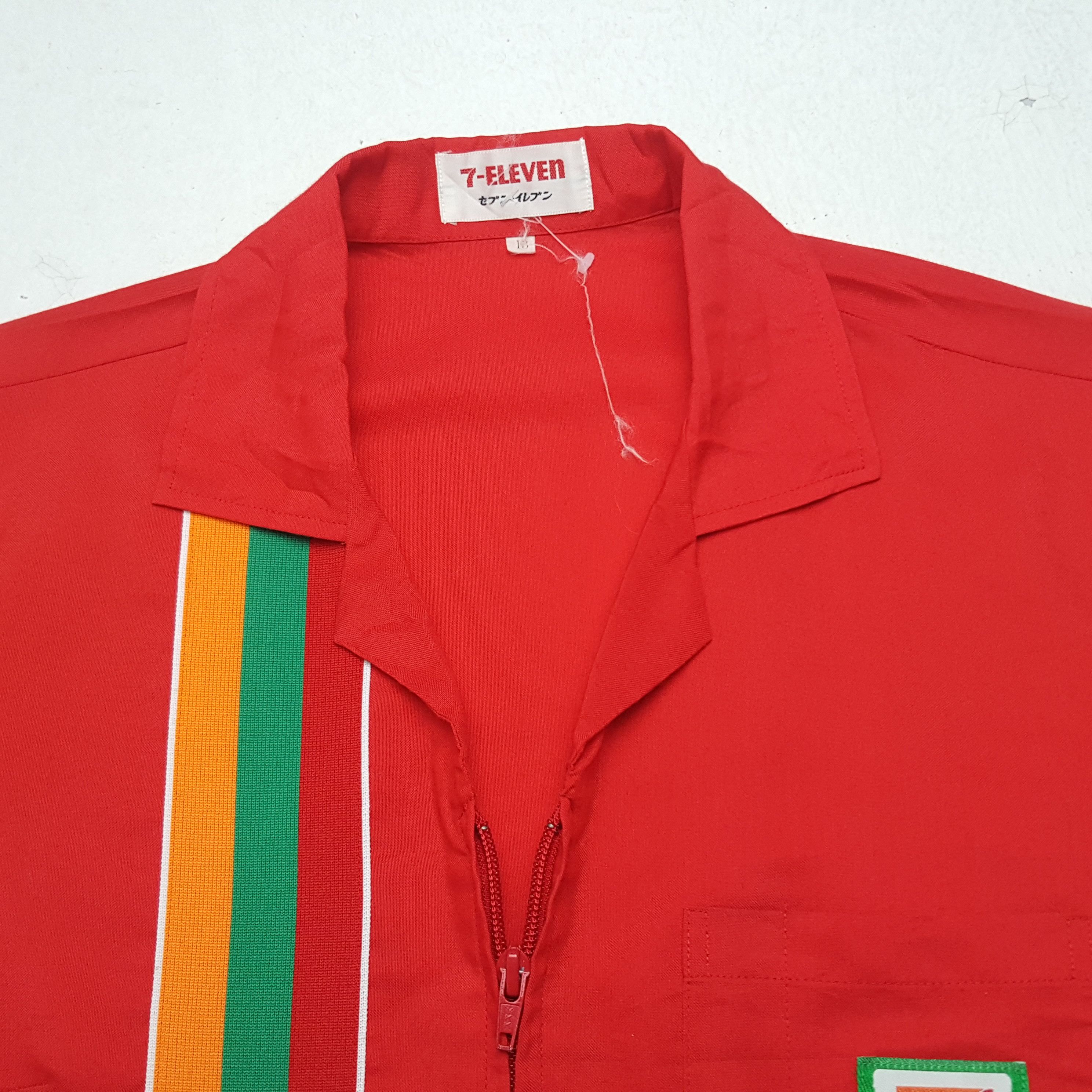 Japanese Brand × Vintage Vintage 7 Eleven Worker Uniform Jacket Size US M / EU 48-50 / 2 - 4 Thumbnail