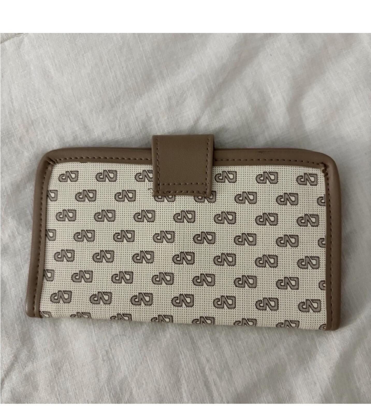 Other Vintage (LVP) Brown and Cream Wallet Size ONE SIZE - 2 Thumbnail