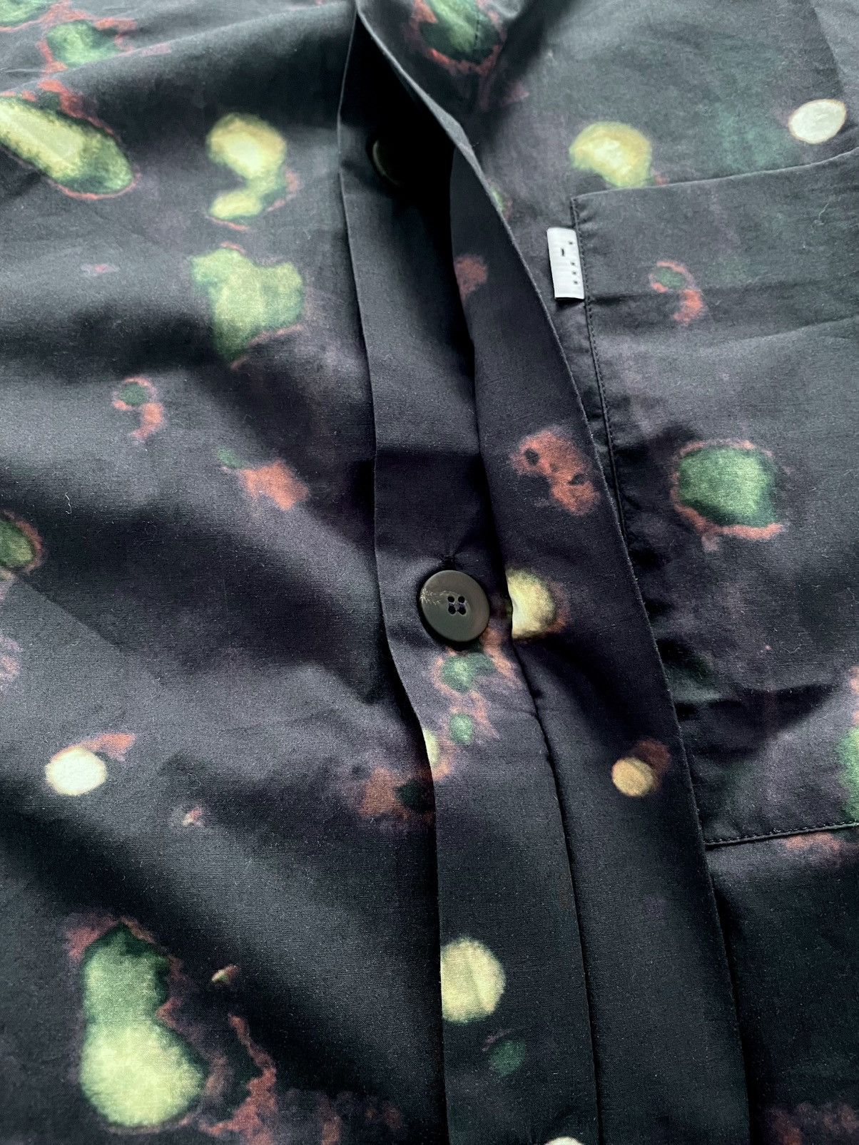 Studio Nicholson Studio Nicholson printed short sleeve shirt Size US M / EU 48-50 / 2 - 5 Thumbnail