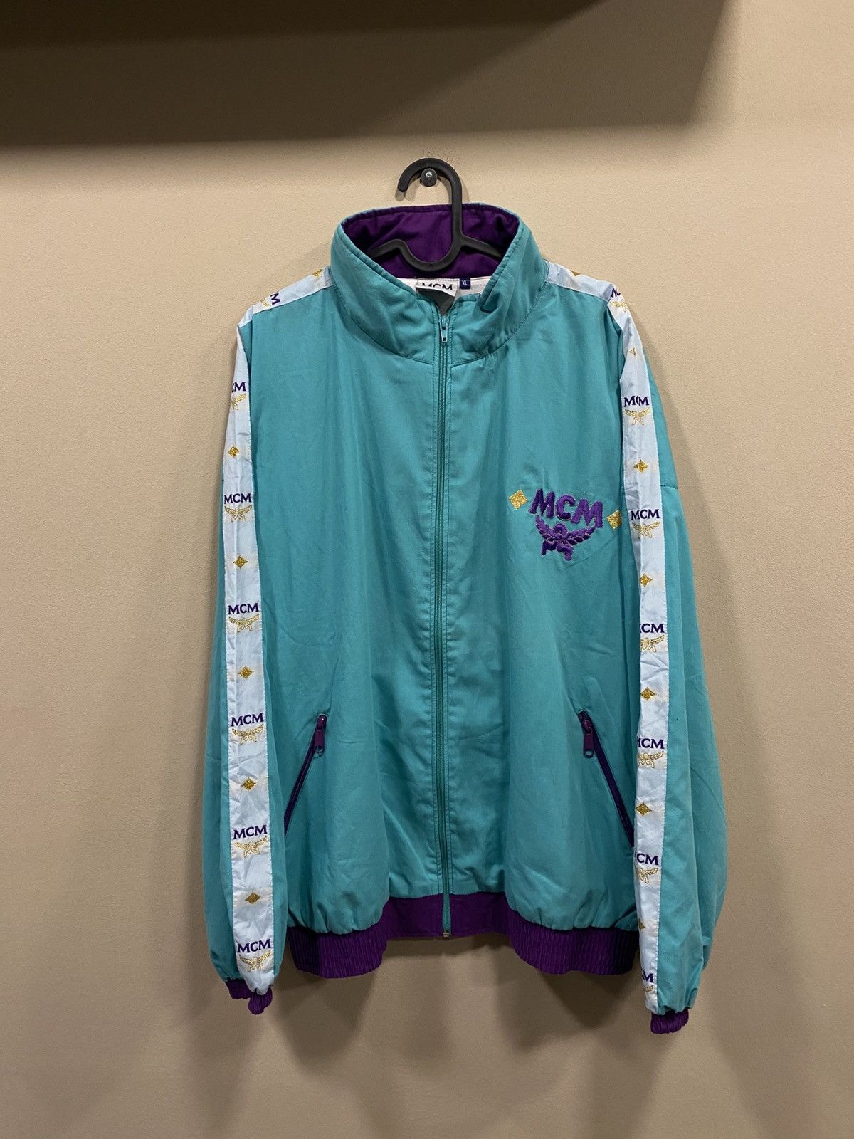 MCM Vintage MCM RNB Y2K Lampas Track Suit Size US XL / EU 56 / 4 - 1 Thumbnail