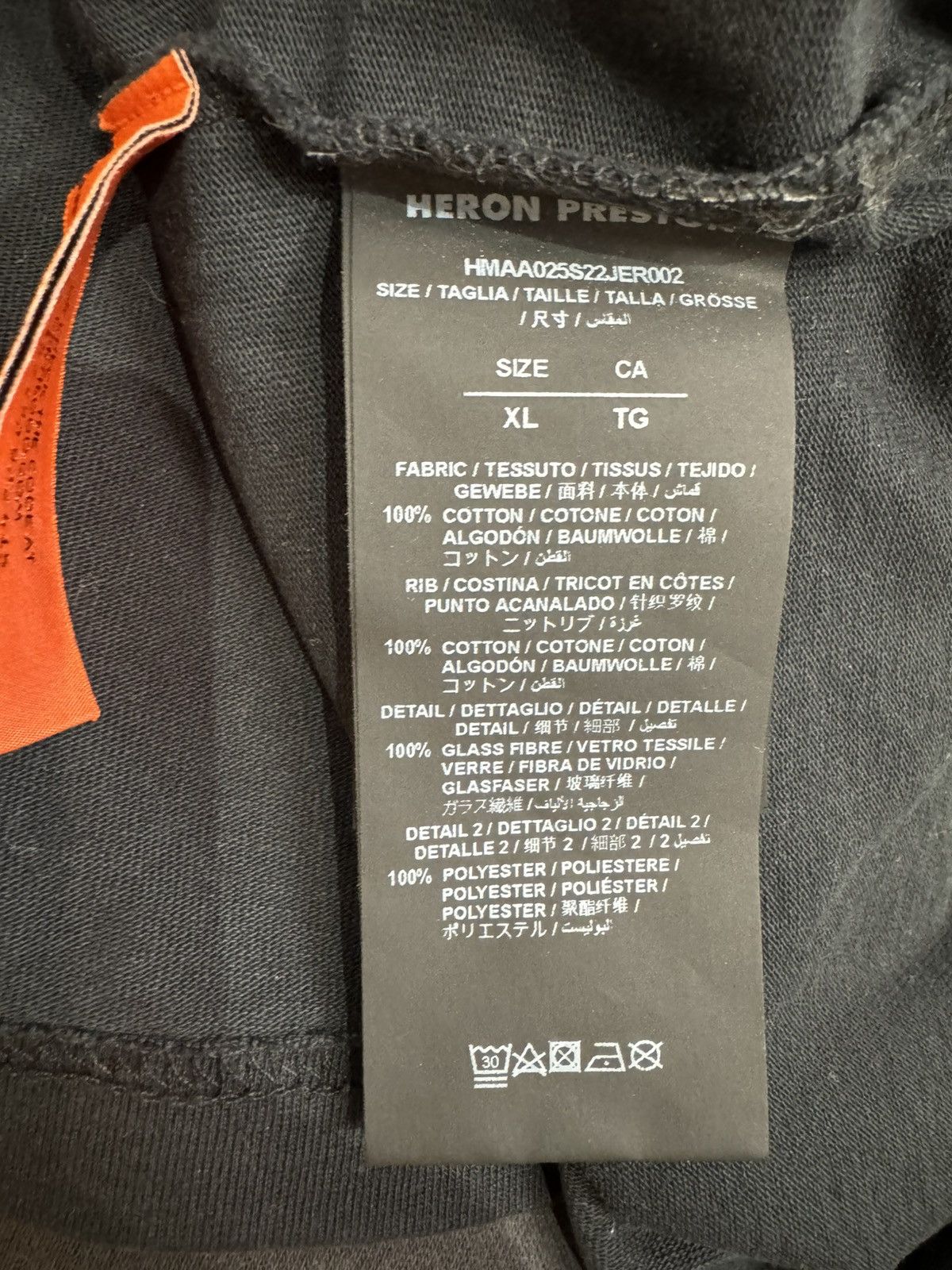Heron Preston Heron Preston Reedition Tee Size US L / EU 52-54 / 3 - 3 Thumbnail