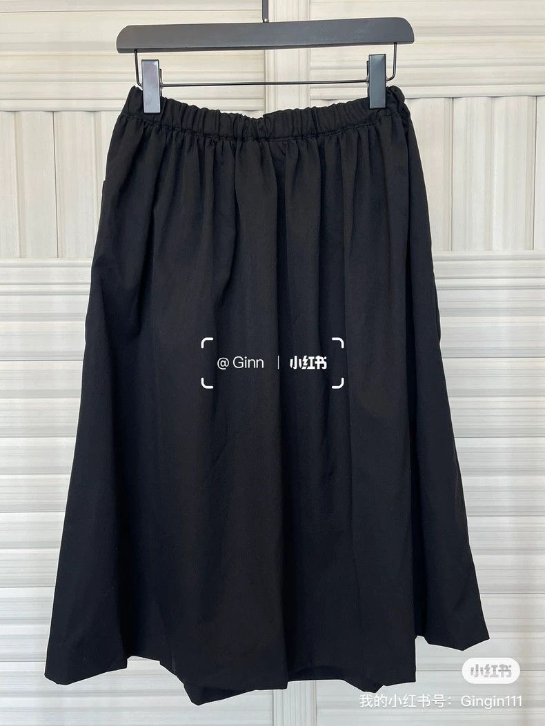 Comme Des Garcons size XS Black wool dress with set pocket